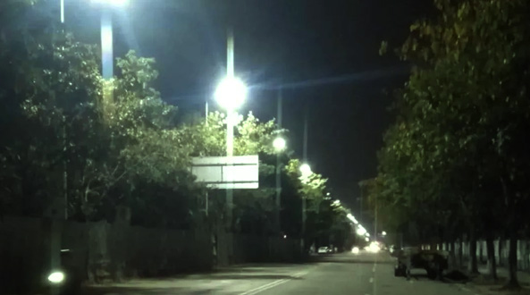 佛山高明沧江工业园三明路照明提升项目建设完成